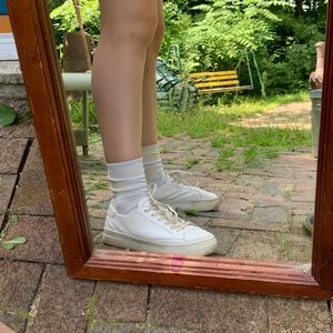 Soludos Ibiza Platform Sneaker Size 9 White